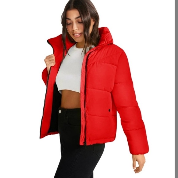 Steve madden puffer with hood-Xs - Picture 1 of 10